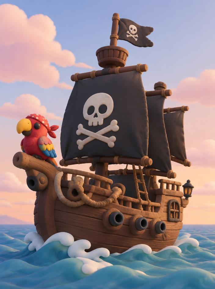 Le monde des pirates