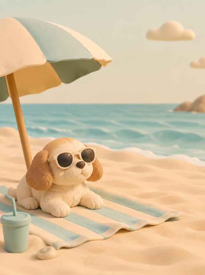 En mode vacances